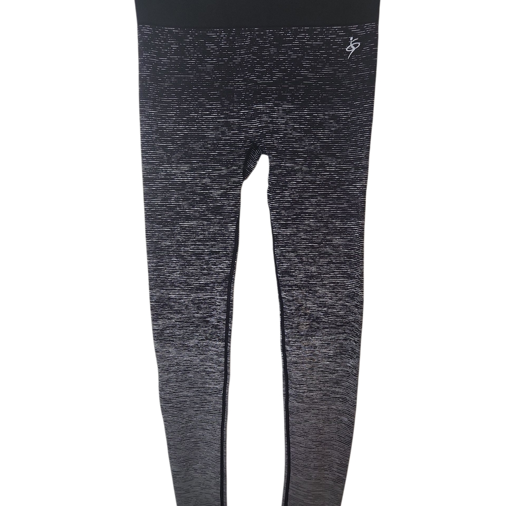 0 To 5 Women's Black White Gray Gradient Leggings Size S